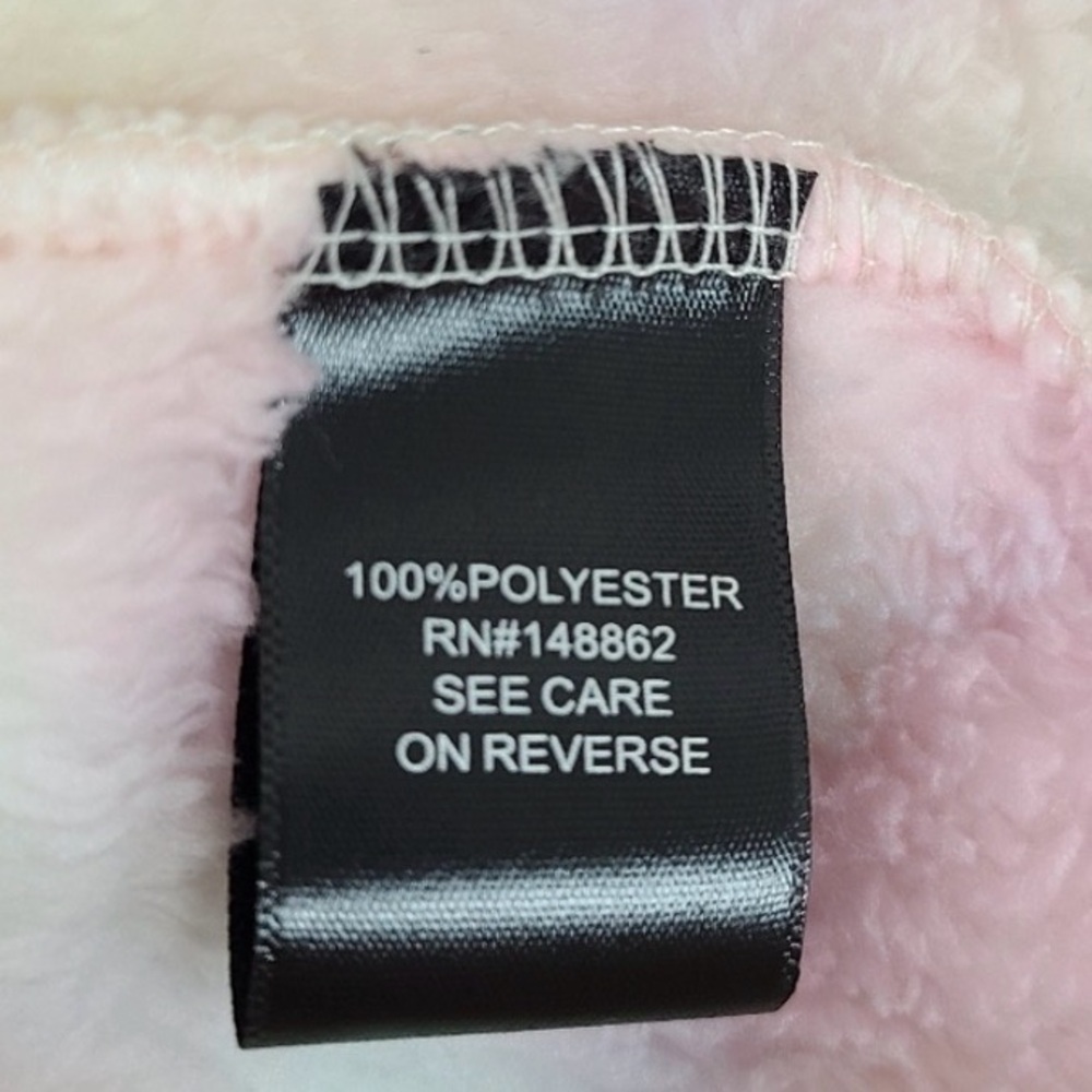 Nearly new! Torrid size 1 (1X) Pastel Rainbow Tie Dye Teddy Sherpa Zip Up Jacket - Picture 9 of 11